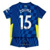 Maglia ufficiale Chelsea Kurt Zouma 15 Casa 2021-22 per Bambino